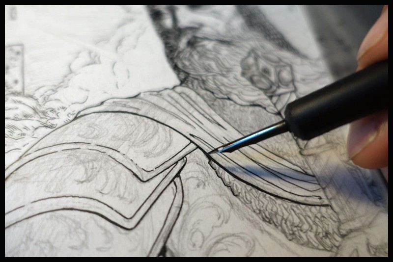 zdjęcie pracy w toku