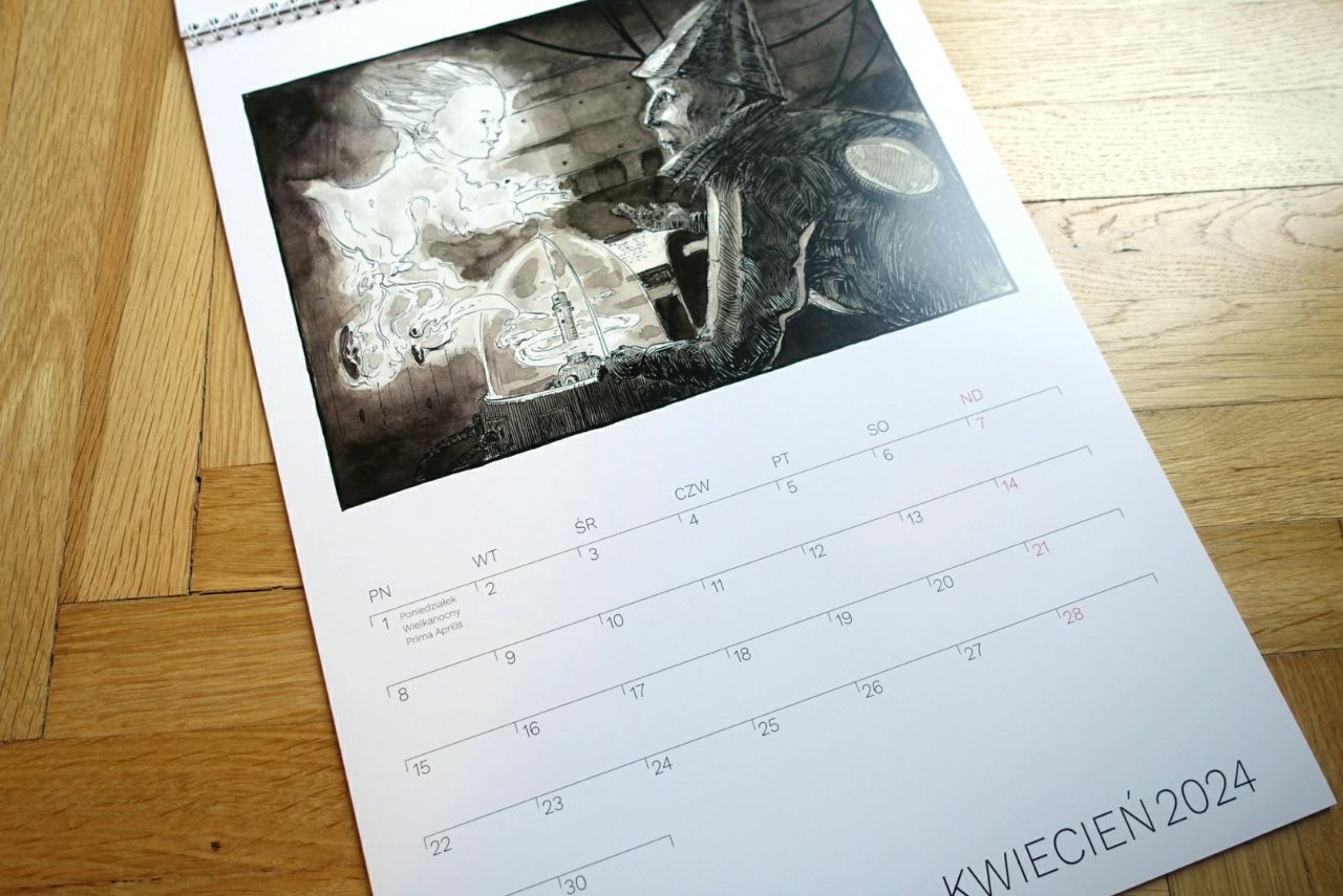 zdjęcie kalendarza